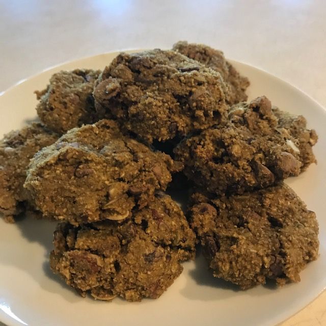 Avocado Chocolate Chip Cookies, 