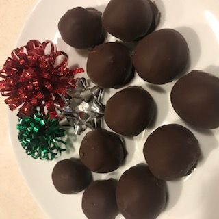 Healthier Christmas Nut Butter Balls, 