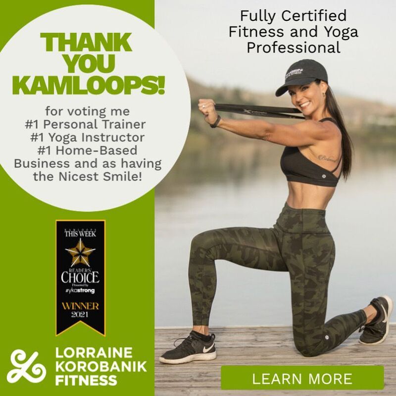 Kamloops’ #1 Personal Trainer for 2020 & 2021, 