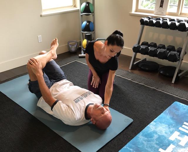 one on one yoga class